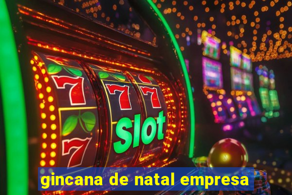 gincana de natal empresa